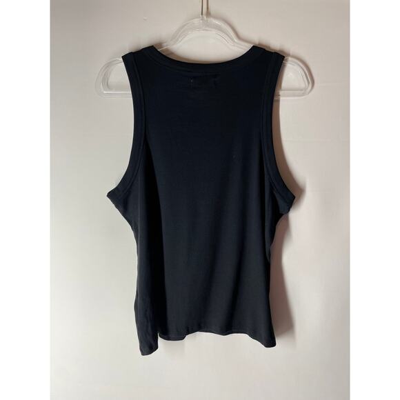 Madewell (Re)generative Cotton Ribbed Cutaway Tank Top Size XL - Picture 4 of 5
